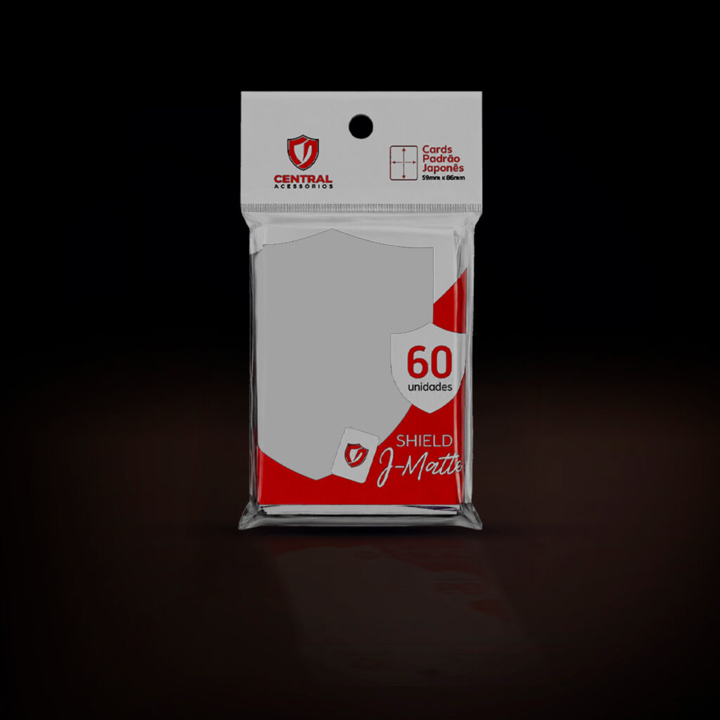 Central Shield - Japonês Matte: Branco Gelo