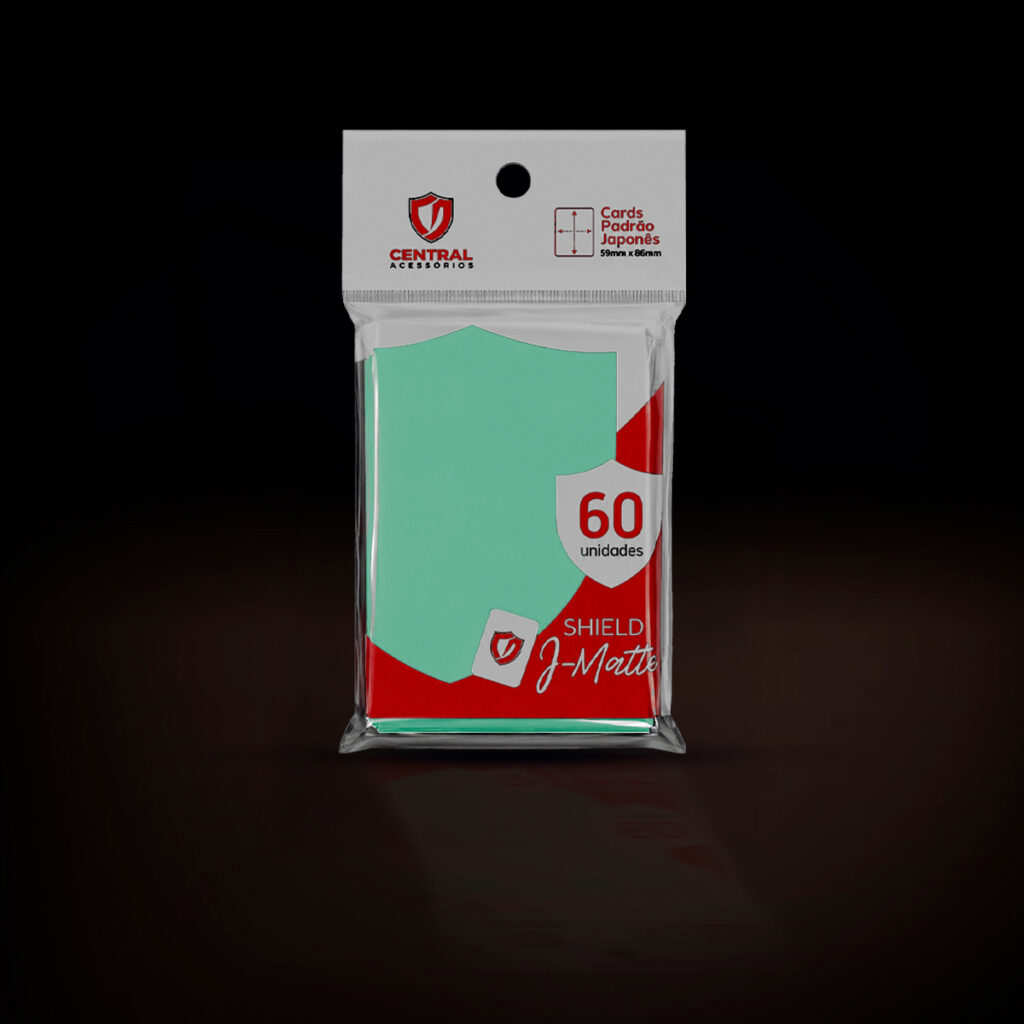 Central Shield - Japonês Matte: Menta