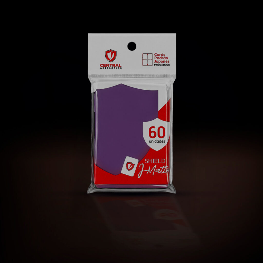 Central Shield - Japonês Matte: Roxo
