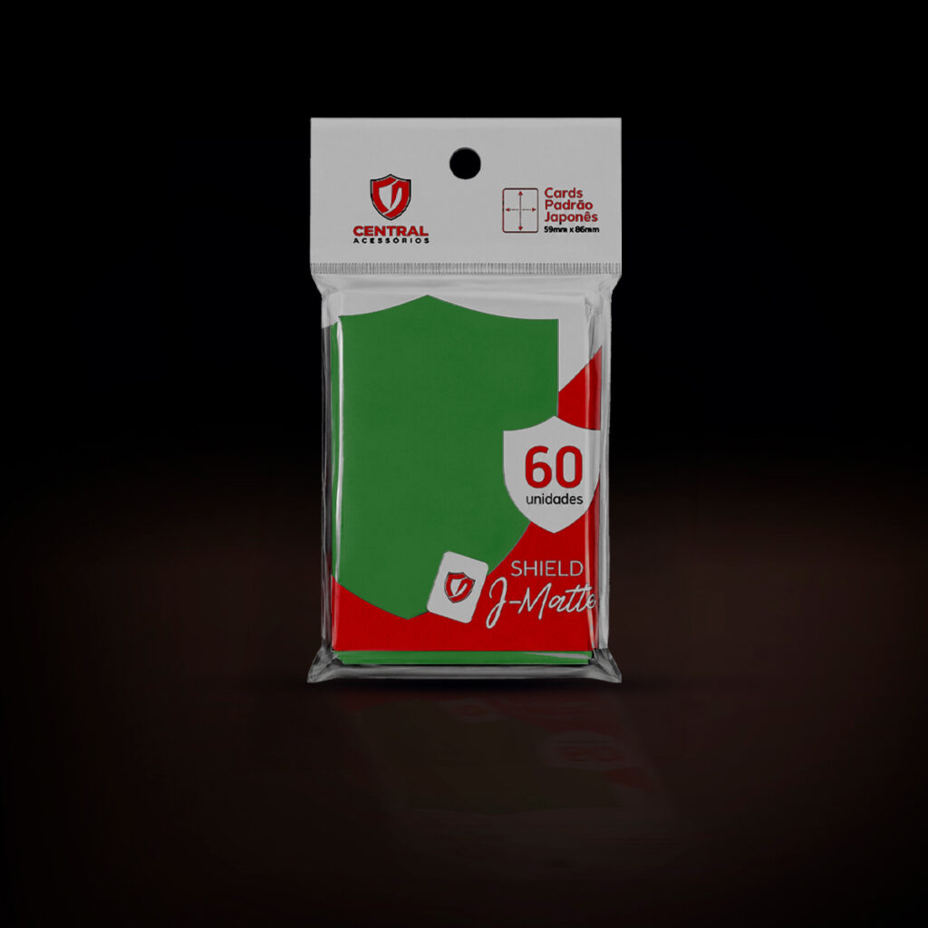 Central Shield - Japonês Matte: Verde