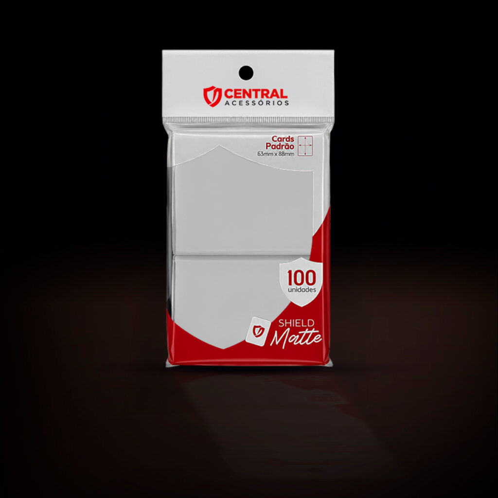 Central Shield - Matte: Branco Gelo
