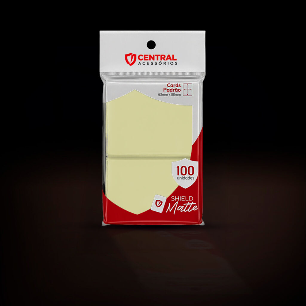 Central Shield - Matte: Marfim