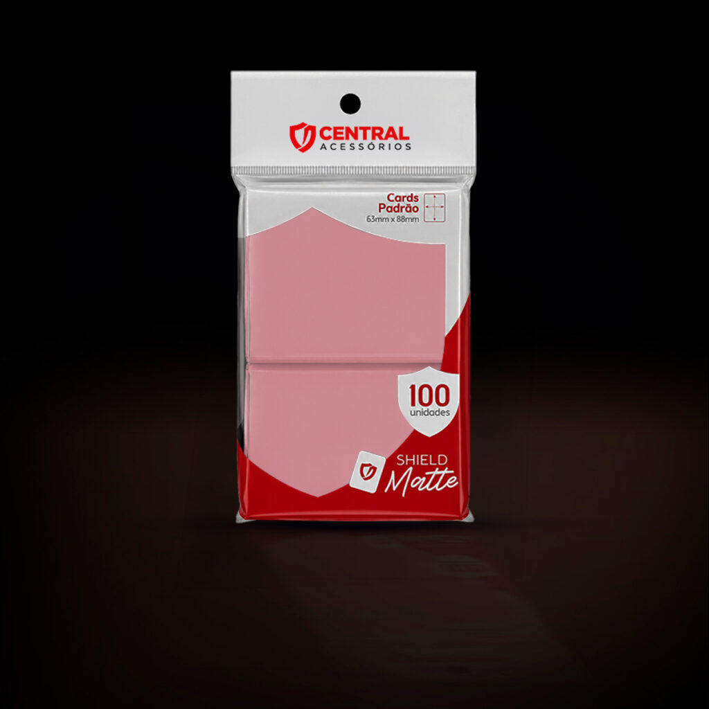 Central Shield - Matte: Rosé