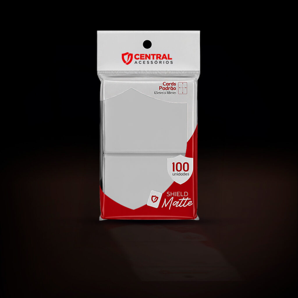 Central Shield - Matte: Transparente
