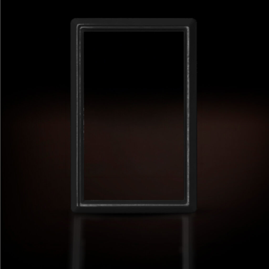 Central Graded - Slab Guard Silicone: Preto
