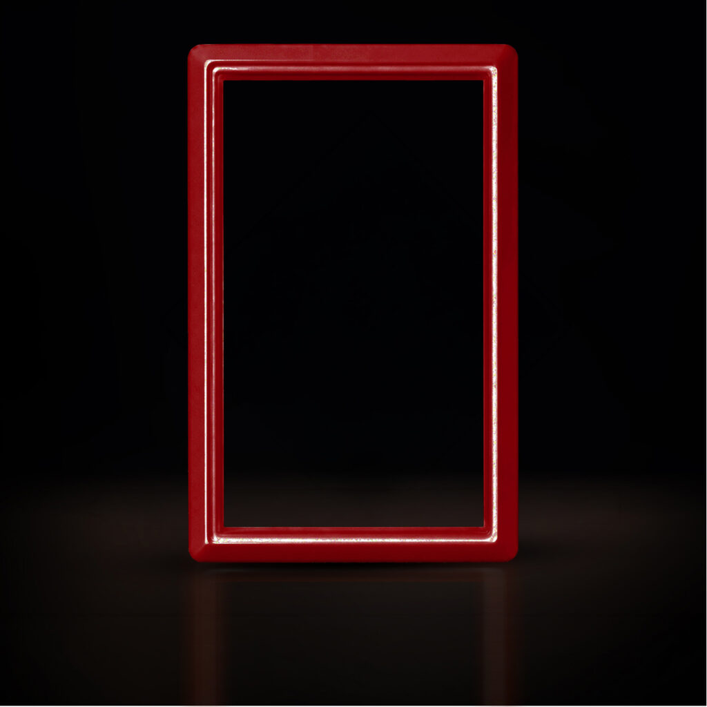 Central Graded - Slab Guard Silicone: Vermelho