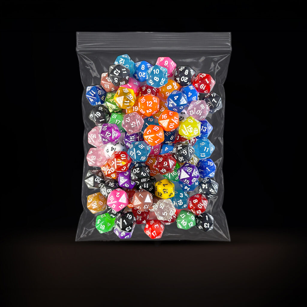 Central Dice - 100 Dados: d20