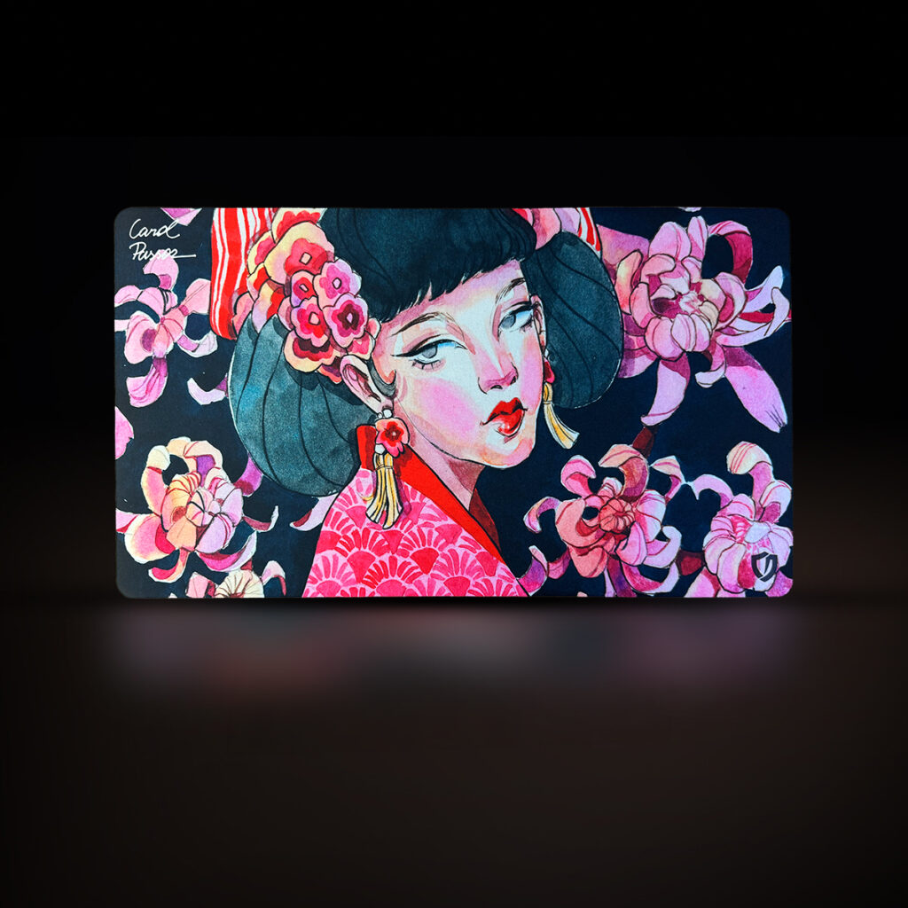 Central Mats - Artist Series: Crisântemos