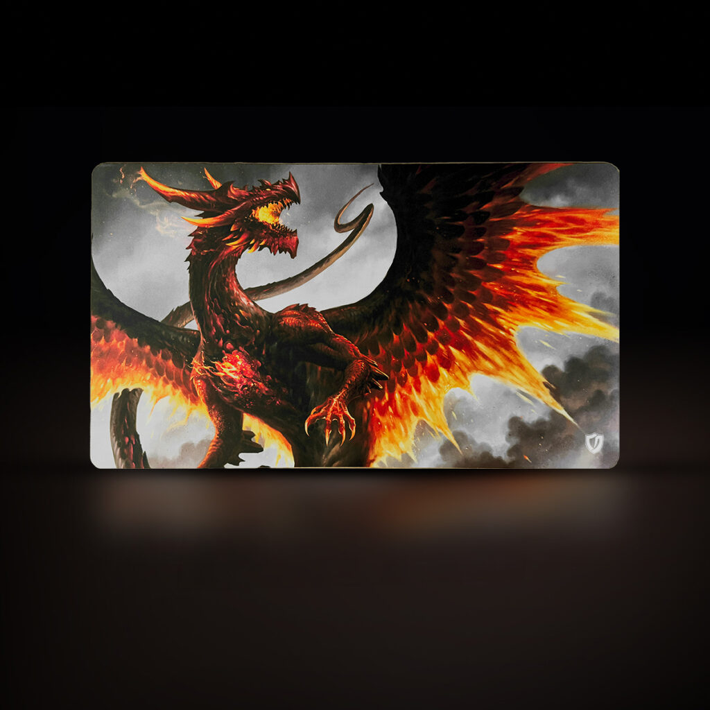 Central Mats - Dragons Edition: Dragão Cristal Rubi